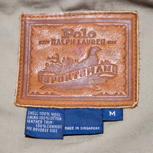 Polo RL Hunting Vest Wool/Leather Glasgow Plaid - Picture 5 of 7